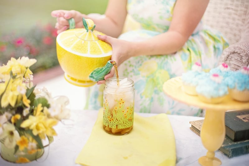 Iced Hibiscus Tea